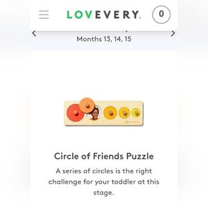 Lovevery Circle of Friends Puzzle